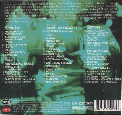 The Jesus & Mary Chain Automatic - Expanded Edition UK 3-disc CD